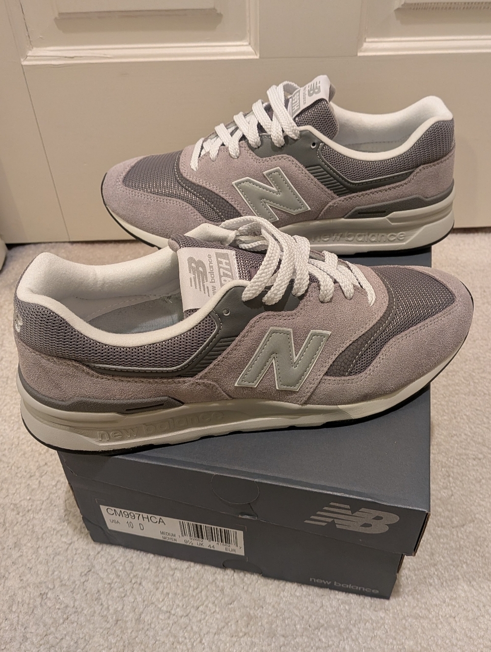 New Balance 997H gray sneakers size 10 NWOT